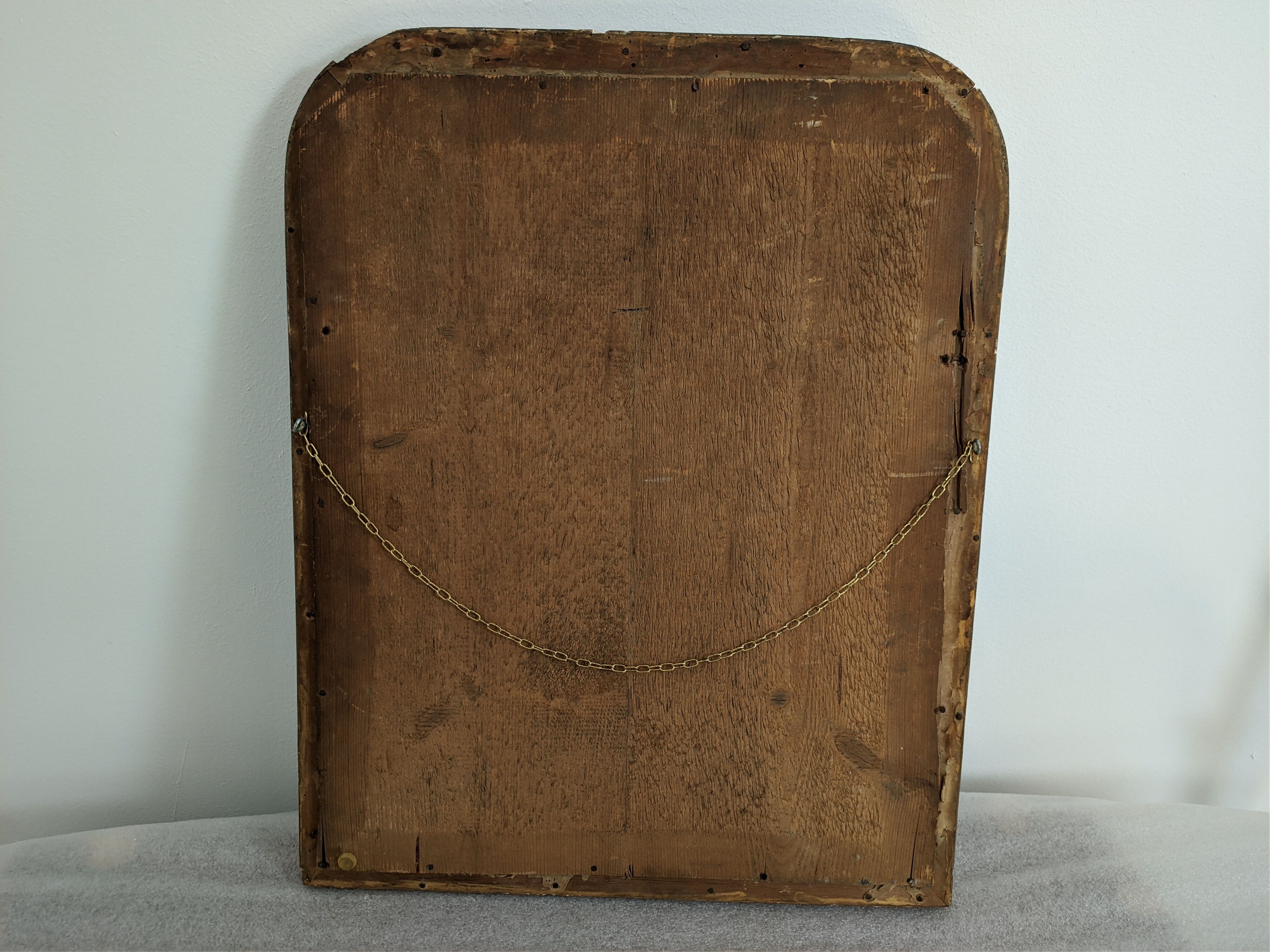 Golden ancient mirror - 60x47cm