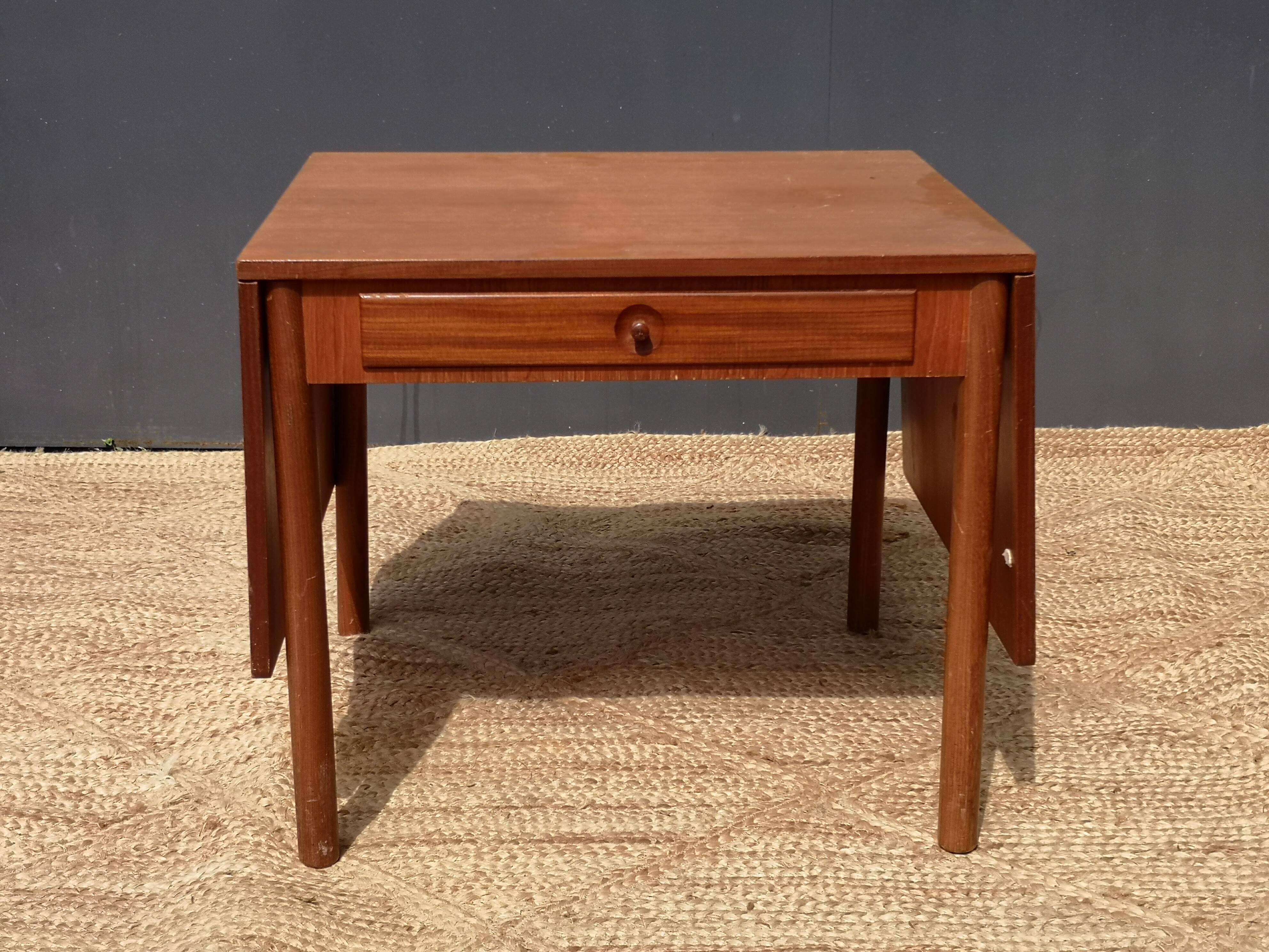 60s extension teak coffee table
