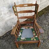 Vintage oak living room