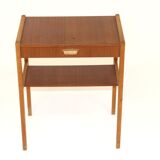 Teak bedside table, Sweden, 1960