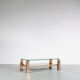 1970s Coffee table by Belgo Chrom, Belgium