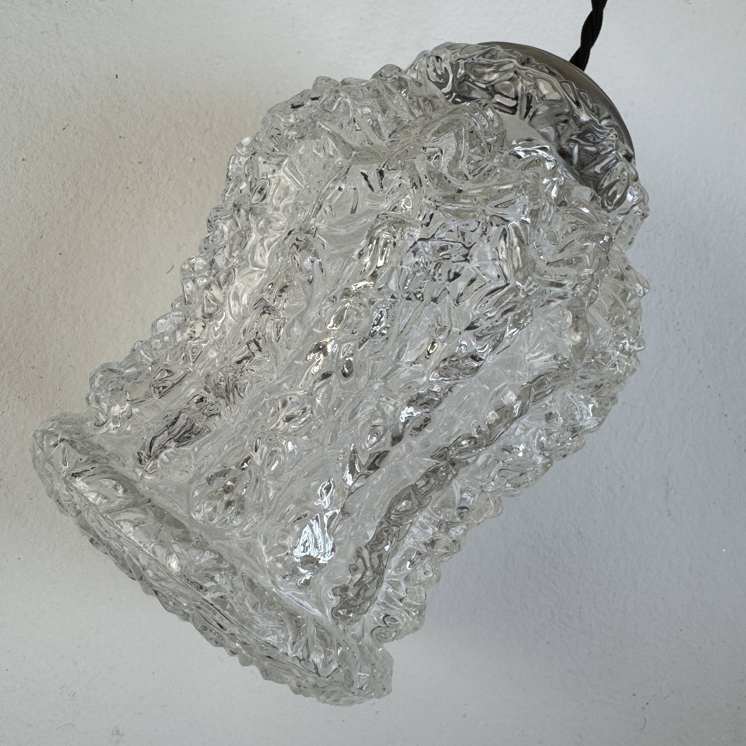 Vintage 3-light cascade chandelier