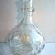Carafe Baccarat, St Louis cristal incolore taillé, Napoléon III