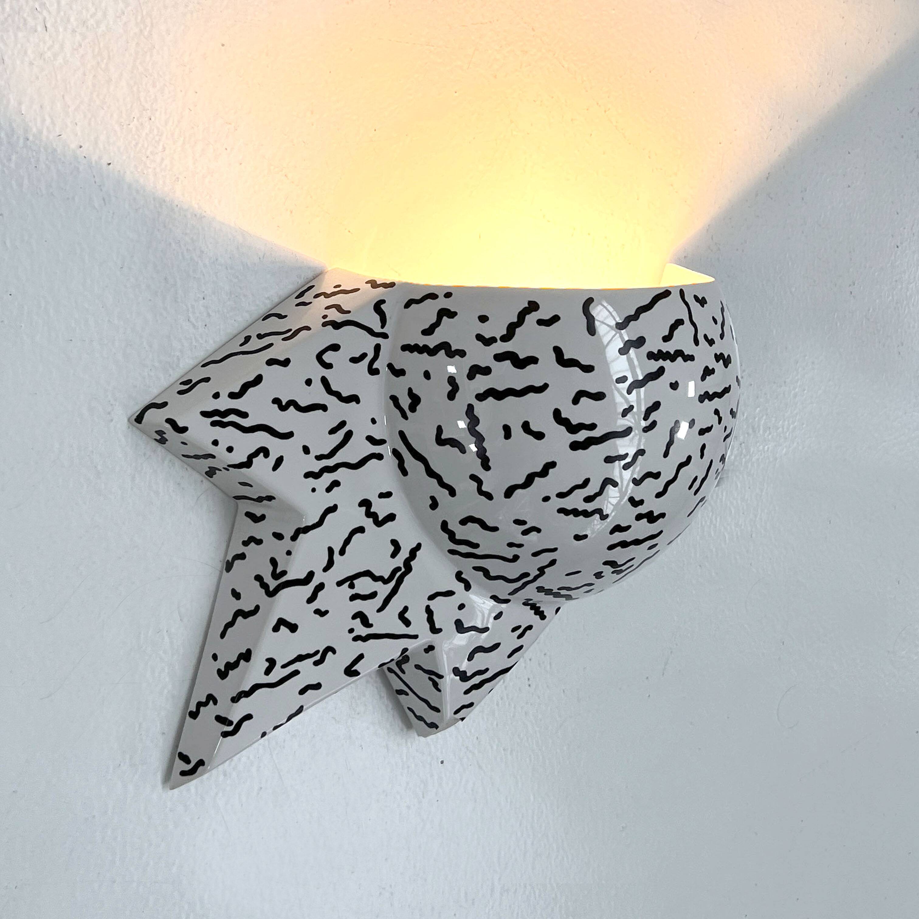Applique postmoderne en céramique de Heide Warlamis, 1980