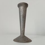 Vintage zinc vase