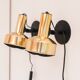 Vintage IKEA Golden wall Sconces, Swedish modern design