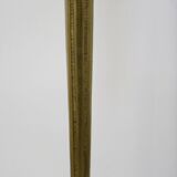 Console in brass and pink alabaster