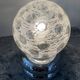 Space Age lamp in chrome metal and glass