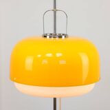 Space Age Yellow Medusa Floor Lamp by Luigi Massoni for Guzzini, 1970s
