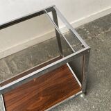 Rare open ended drinks trolley / bar cart by Howard Miller for MDA