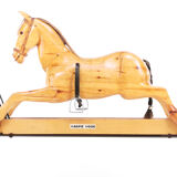 Vintage english handmade childs rocking horse