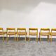 Set of 6 dining chairs, 1960s