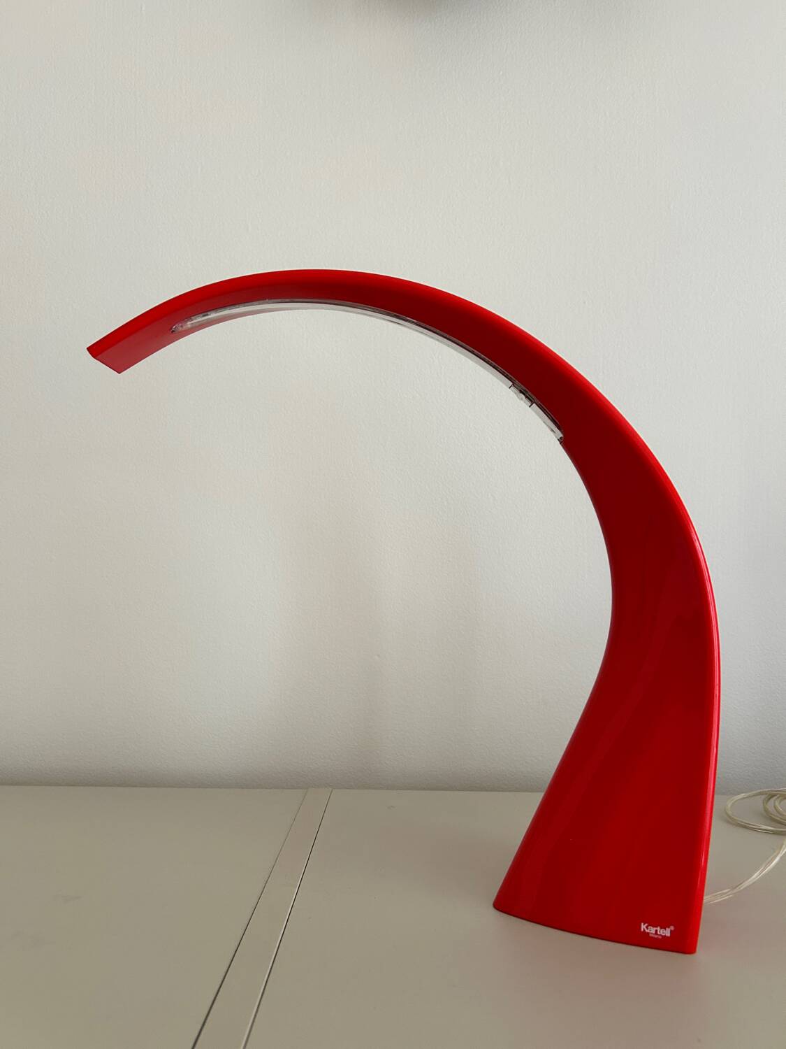 Kartell Table Lamp TAJ in red