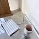 Table basse moderniste Bauhaus en acier tubulaire