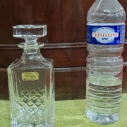 Carafe à whisky en cristal