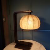 Scandinavian wooden lamp
