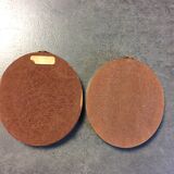 Pair of Napoleon III miniature frames