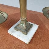 Apothecary balance in bronze and marble