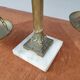 Apothecary balance in bronze and marble