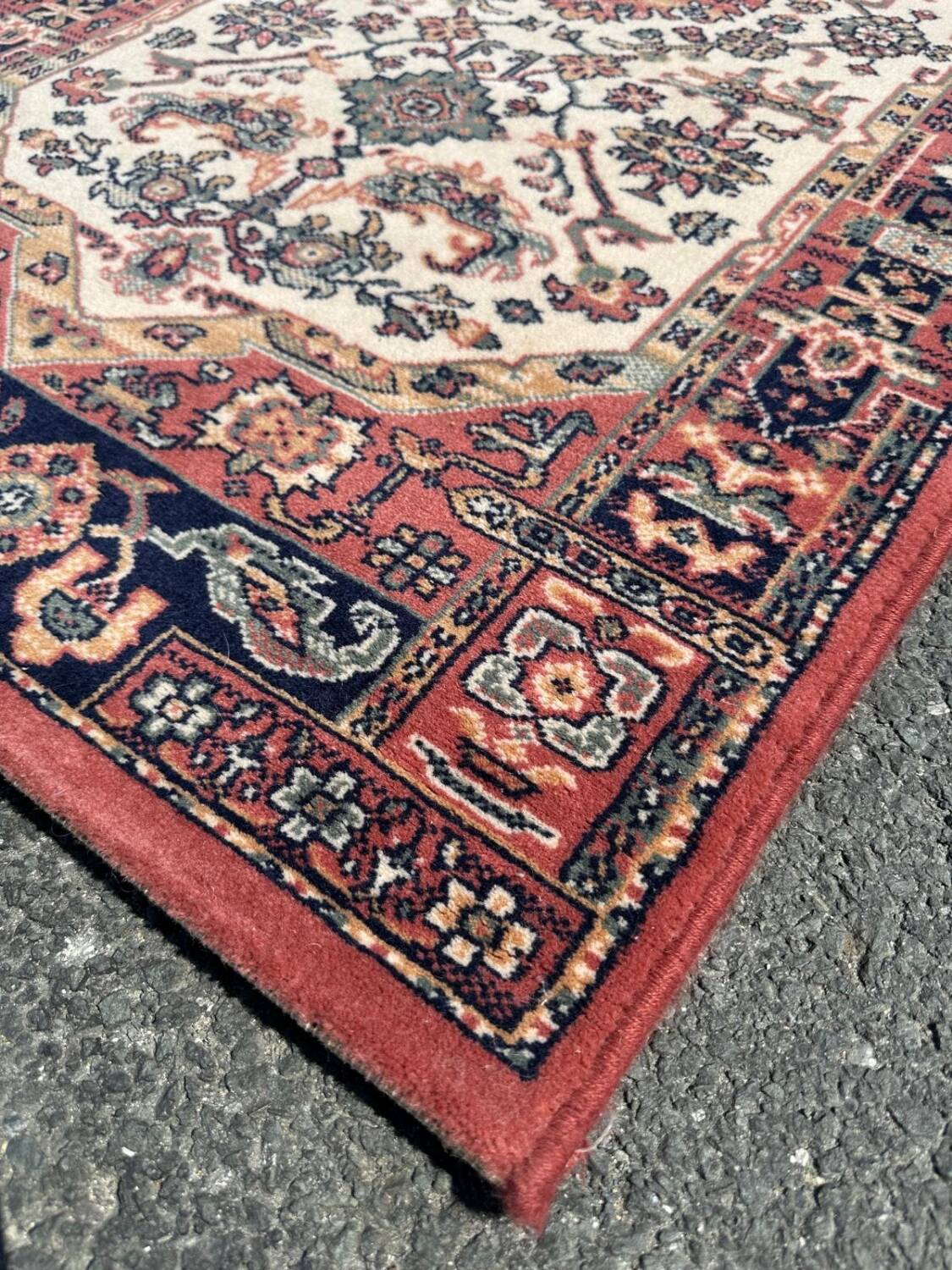Oriental style wool rug