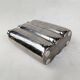Vintage Vase • Chrome Ceramic • 1980