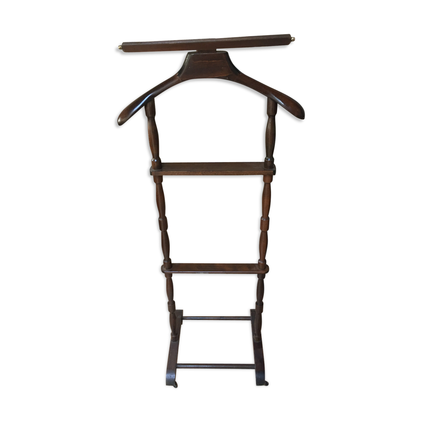 Wooden room night valet from the 1960s