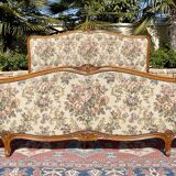 Louis XV style cherry bed