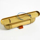 Original 1930s cabin submarine wall lamp in streamlined design