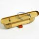 Original 1930s cabin submarine wall lamp in streamlined design