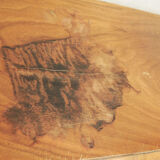 Old art deco 2-door showcase