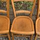 4 chaises bistrot vintage Luterma 1940