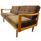 Lit de jour/fauteuil/canapé vintage en bois KNOLL