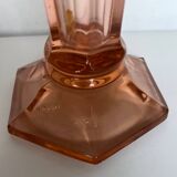 Val saint Lambert pink glass vase