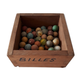 Lot of old marbles