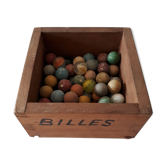 Lot of old marbles