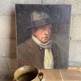 Oil portrait on canvas