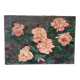 The roses, oil on canvas signed Mahelin.