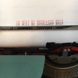 Olivetti typewriter, model Lettera 32