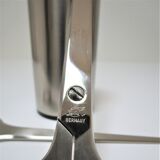 Stainless steel office set by Lerche Germany design 70s