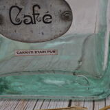 Vintage coffee jar with pure tin
