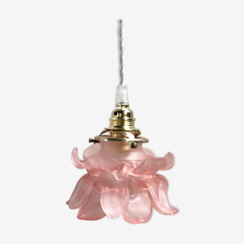 Baladeuse rose ancienne