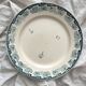 Round ironstone dish "Milan" Creil and Montereau