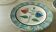 Assiettes en faience fine de forges les eaux decor a l'eponge fin 19 eme