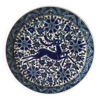 Assiette peinte main Rhodes
