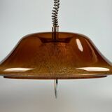 60s 70s ceiling lamp hanging lamp acrylic plastic metal space age design