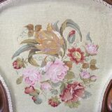 2 Louis Philippe style convertible armchairs