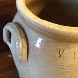 Old enameled stoneware