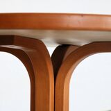 Vintage round dining table | table | bistro table | 1970s