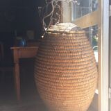 Large straw jar