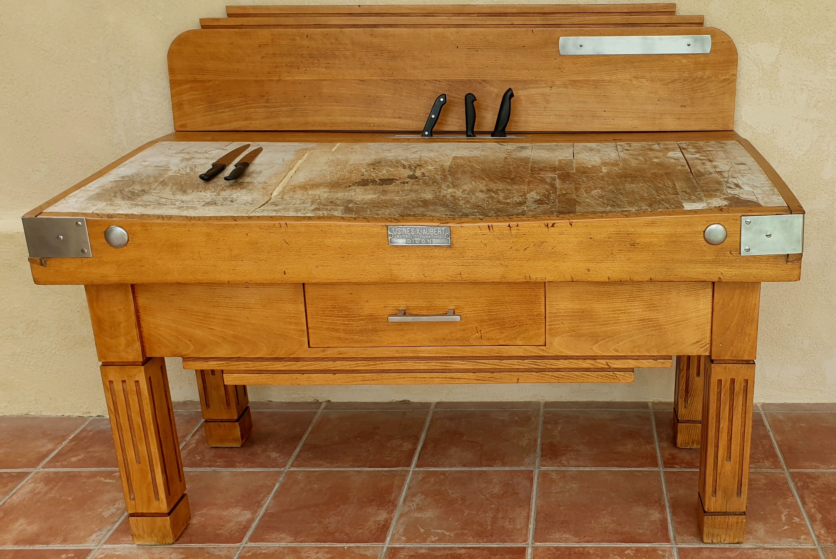 Billot de boucher xavier Aubert Dijon 1950